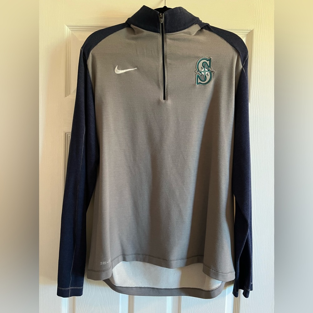 Men’s Nike Dry Fit Seattle Mariners Quarter Zip